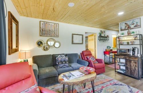 Red River House | Ski-In Red River Retreat: Balcony, Mountain Views!