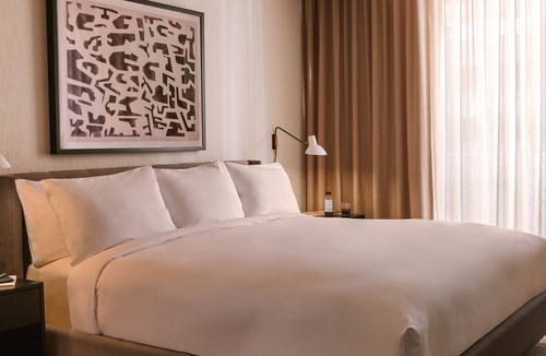 Civic Center Mall Apartment | Sonder The Monarch | Poolside King Room, Balcony