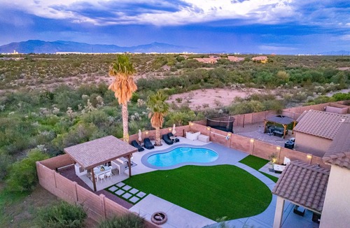 Tucson House | Sonoran serenity stay. "Heated pool"