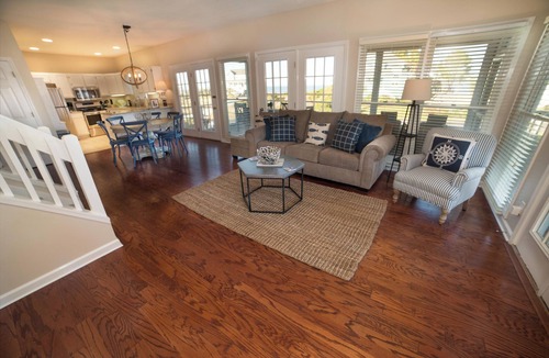 Beachwalk House | Southern Sunshine! Beach views and steps to the sand, short ride to the pool.