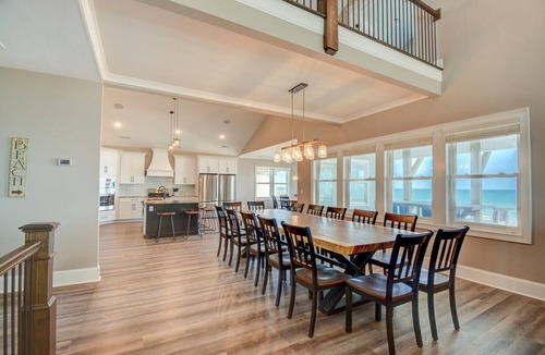 North Topsail Beach House | Spacious 9-bedroom oceanfront retreat in North Topsail Beach, perfect for 25 guests.