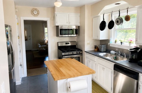 Milford House | Spacious Brick Home - Sleeps 8 - Near Downtown
