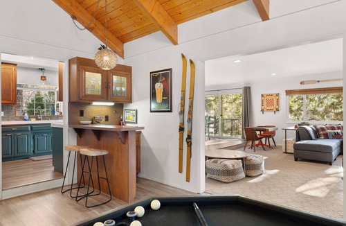 Crestline House | Spacious Lake View Mountain Home - Walk to Lake - Exceptionally Clean