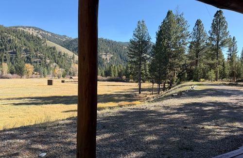 Darby Cabin | Spacious Log Cabin with Beautiful Views