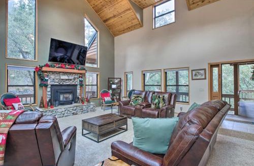 Pine Mountain Club House | Spacious Pine Mountain Club Cabin w/Fire Pit