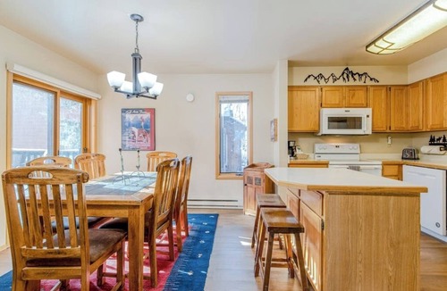 Jackson House | Spacious townhouse with ski & mountain views, deck, grill, & fireplace