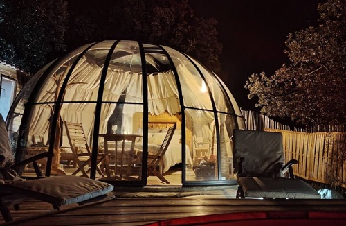 Vallica Cabin | Star-lit dome with private spa
