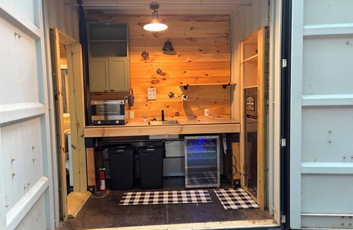 Lakeside Woods House | Steel Magnolia - Lake Anna's Only Container Vacation Rental Home