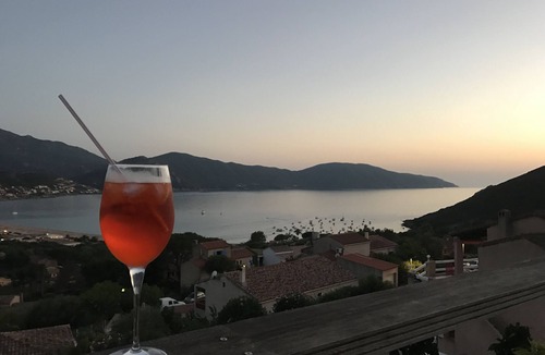 Appietto Apartment | Studio 2/4 people in villa, Sea view, near Ajaccio