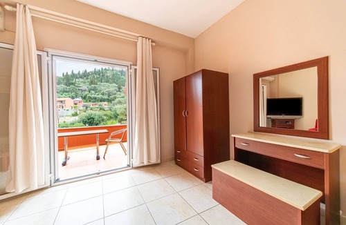 Lakones Apartment | Studio Apartment 'Arianna Superior Studio 18' with Shared Pool, Balcony & Wi-Fi