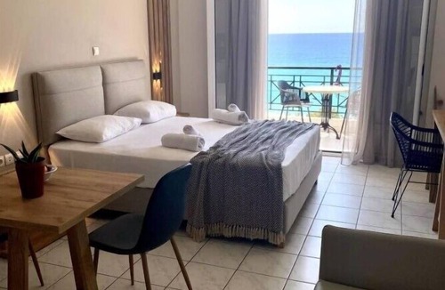 Agios Nikitas Apartment | Studio Apartment 'Sunset Premium 11' with Sea View, Wi-Fi and Air Conditioning
