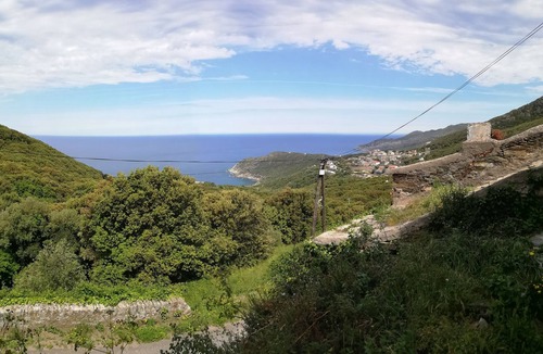 Morsiglia Apartment | Studio Dans un Hameau Corse Typique, vue sur mer