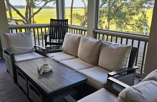 Seabrook Island House | Stunning 6 BR 6+ BA home w/Private Pool, amazing views/dock! Amenity included!