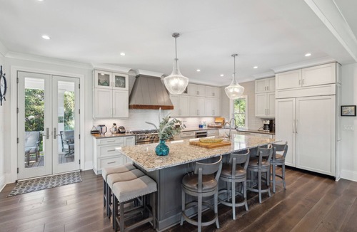Isle of Palms House | Stunning Home! Pool, Theater Room, Steps to Beach - 3 46th Avenue