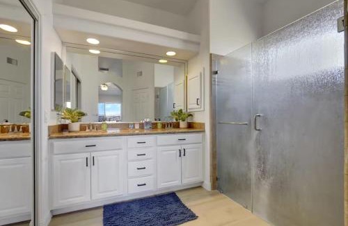 Yucca Valley Villa | Stunning Joshua Home with Pool, Spa, & Game Room!