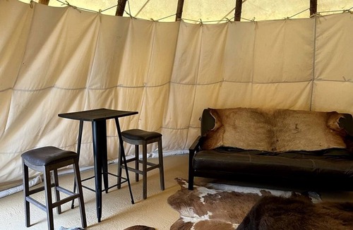 Cameron RV Rental | Stunning, Off-Grid Tipi near Sheep Lake and Yellowstone National Park