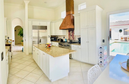 La Quinta Villa | Stunning PGA West home with panoramic views of mountains, lake & fairway