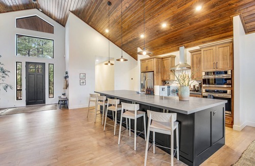 Torreon House | Stunning Torreon home with expansive deck, grill, fireplace, & AC