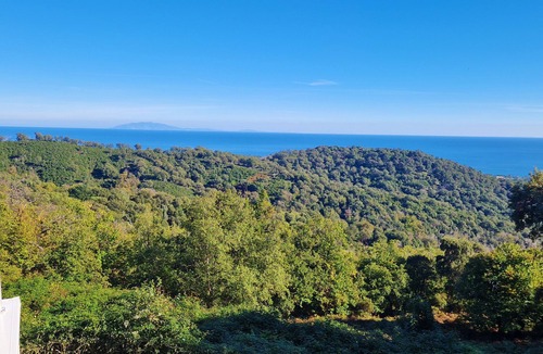 Poggio-Mezzana Villa | STUNNING villa with a 360° ocean view and a brand-new private pool