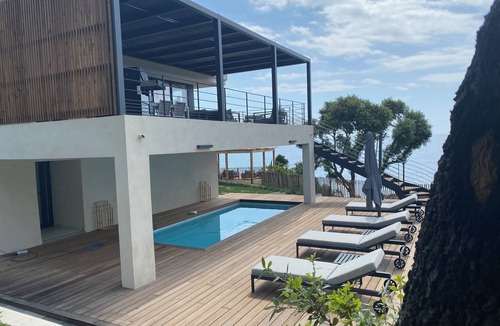 Sari-Solenzara House | Stunning waterfront villa with a private beach in CANELLA