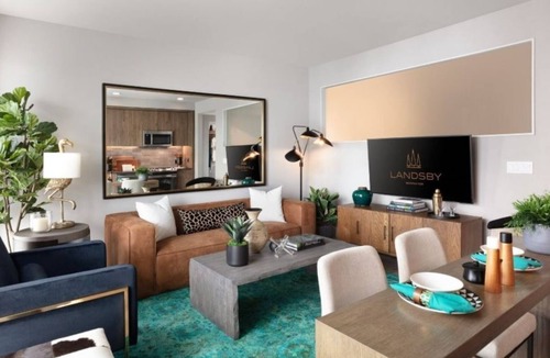 The Crossings Condo | Stylish 1BR Condo at Landsby – Pool & Rooftop Bliss