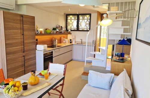 Saint-Florent Apartment | Sublime new apartment on the beach in ST FLORENT, 5' from the center