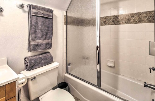 Pinetop Cottage | Sun-dappled Pinetop A-frame: Hike, Golf & More!