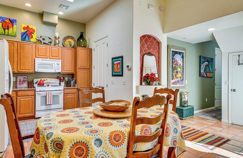 Tumacacori Apartment | Sunny Adobe Retreat w/Hot Tub & Mtn Views!