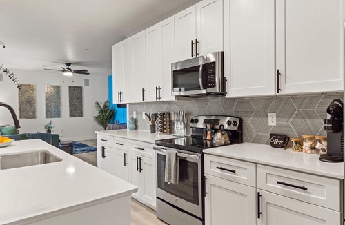 Desert View Village Apartment | Sunny Retreat Near Mayo Heated Pool & King Bed