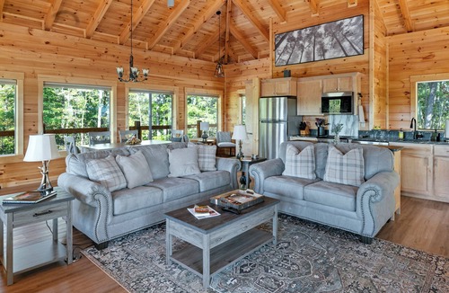 Frenchburg Cabin | Sunsets 4ever Cabin- 360 views 2-bedroom cabin with WiFi & Hot Tub