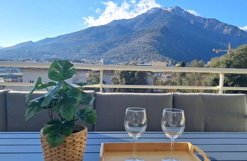 Corte Apartment | Superbly 6 person apartment with covered terrace, mountain and citadel view