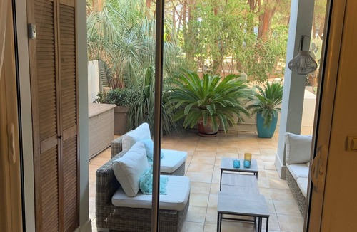 Calvi Apartment | T3 65 m2 55 m2 terrace, in residence with park,swimming pool.beach pk center 400m