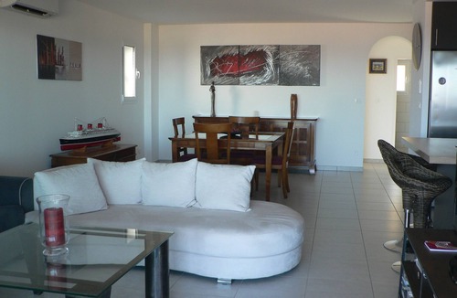 L'Ile-Rousse Apartment | T3 reversible air-conditioning panoramic sea view