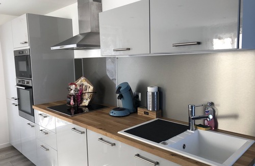 Galeria Apartment | T3 SEA VIEW terrace, new, air-conditioned, quiet, near beaches & shops