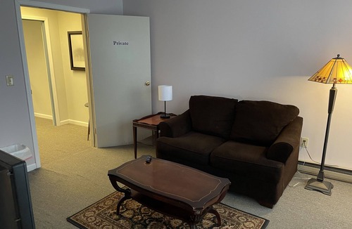 Baldwinsville Apartment | Tappan Loft Central Village, 2nd level with front & rear entrance, full kitchen