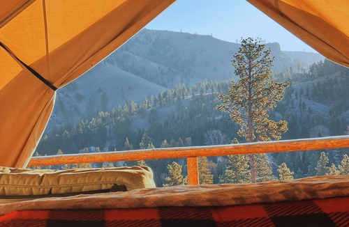 Conner RV Rental | Tent #1 at Oxen-Le-Fields Montana