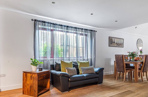 Wimborne Saint Giles Cottage | The bright and modern accommodation at The Cottage is all on the one level, with an open-plan layout