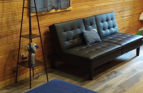 Mammoth Spring Cabin | The knotty pine cabin, Tiny House