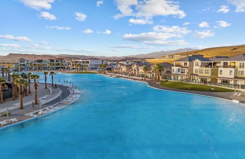 St. George House | The Oasis Utah: Lagoon-Front, Pool, Slide, Theater