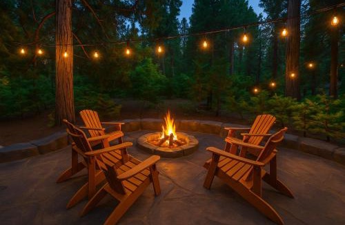 Sierra Cedars House | The Stew Cabin Cozy Escape Fireside Memories