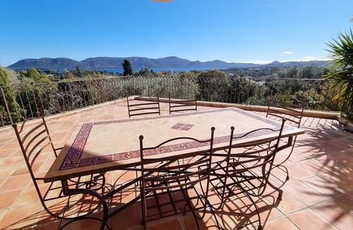 Porto-Vecchio Villa | Top of villa facing south sea view 5 bedrooms 1O pers