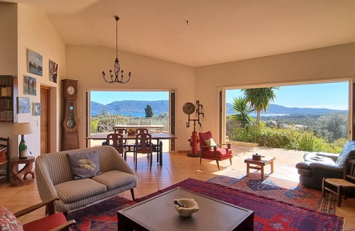 Porto-Vecchio Villa | Top of villa facing south sea view 5 bedrooms 1O pers