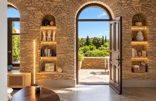 Andros Town Villa | Touchstone Villa - Private Pool, Mountain Views & Luxury Architecture