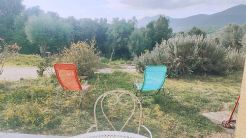 Sainte-Lucie-de-Tallano Apartment | Très joli gîte T3, 55m2 climatisé avec Piscine Privée région Propriano 5 personnes