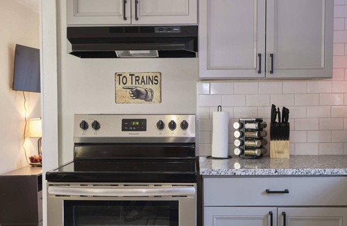 Midway House | Train themed home in historical Midway, staycation ready!