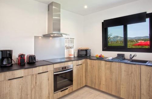 Calenzana Apartment | Tramontana quiet place 7 min from beach swimming pool bbq