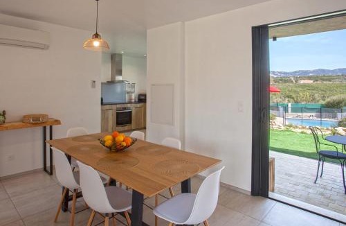 Calenzana Apartment | Tramontana quiet place 7 min from beach swimming pool bbq