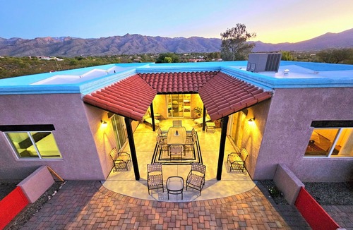 Telesis Estates House | Tranquil Hilltop Retreat with Stunning Desert Views