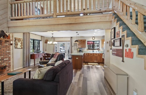 Pinetop Cabin | Tranquil Pinetop Getaway! w/Firepit, Grill, Deck, Pet-Friendly, Near Ski & Golf!