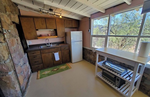Tucson Apartment | Tucson Desert Deer Trail Cabin Spacious 2B with Amazing Mountain View